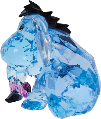 Vista 4 de Enesco Facets Disney Winnie The Pooh Eeyore - Figura sentada, 3 pulgadas, color azul