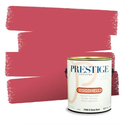 Vista 602 de Prestige Paints Pintura exterior e imprimación en uno, 1 galón, plano, coincidencia comparable de Valspar* Amber Rose*