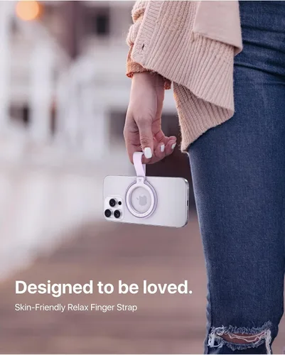 Vista 9 de andobil [2025 Estabilidad Sin Igual] Soporte Magnético para Teléfono con Anillo de Agarre para MagSafe Compatible con Accesorios MagSafe para iPhone