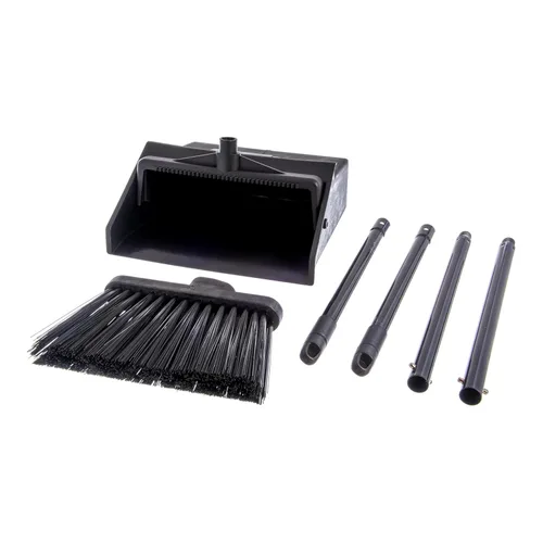 Vista 6 de Carlisle FoodService Products - Juego de recogedor y escoba de mango corto, 36 pulgadas