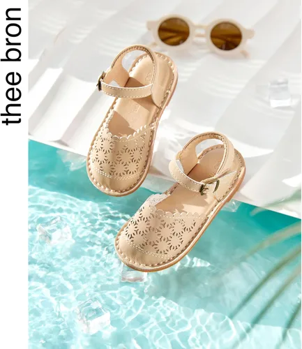 Vista 85 de THEE BRON Sandalias cómodas para niñas, zapatos para niños, sandalias rellenas