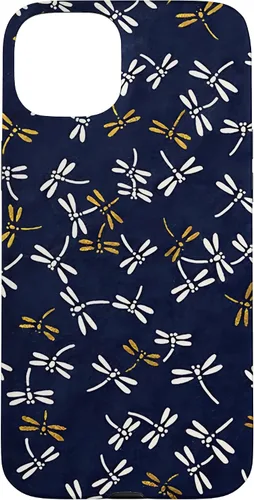 Vista 9 de Dragonflies Pattern Japanese Tombo Akitsu Case for iPhone 17