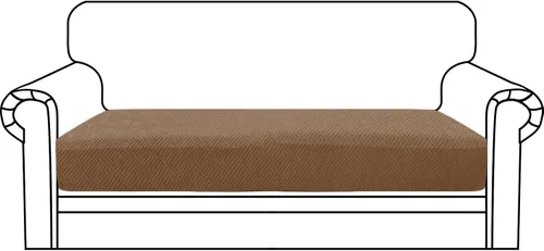 Vista 83 de ZNSAYOTX Fundas Elásticas Individuales para Cojines de Sofá Silla Cojín Fundas de Asiento de Sofá Fundas Protectoras Suaves de Reemplazo