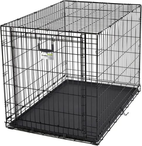 Vista 5 de Jaula de perro MidWest Homes for Pets, Puerta única, Negro