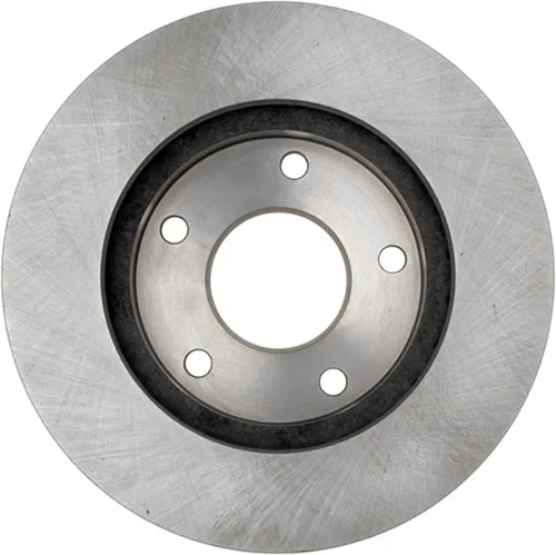 Vista 3 de ACDelco Plata 18A862A (19241871) Rotor de freno de disco delantero sin recubrimiento