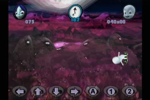 Vista 64 de Casper Scare School Spooky Sports Day - Nintendo Wii