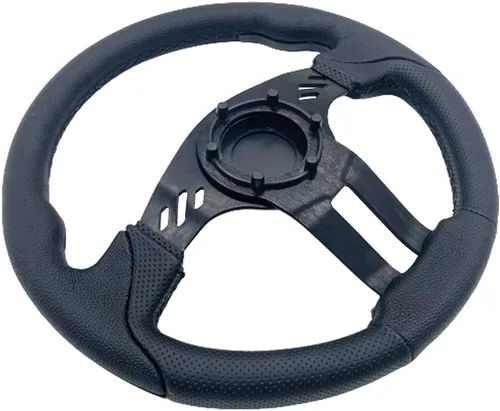 Vista 4 de Volante universal de 320mm para carrito de golf para Club Car DS y Precedent, volante para carrito de golf EZGO Yamaha para EZGO RXV y TXT Tempo G14