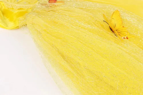 Vista 16 de JerrisApparel Vestido de niña de flores, disfraz de princesa mariposa para niña