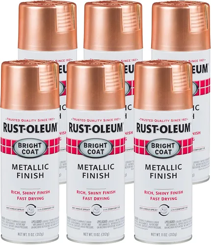 Vista 19 de Rust-Oleum 7715830 Stops Rust Bright Coat Pintura en Aerosol Metálica, 11 Oz, Aluminio