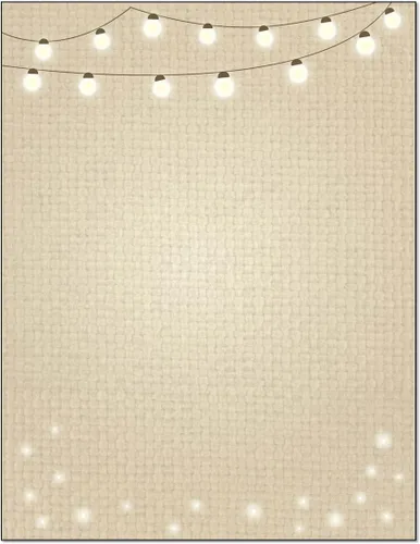Vista 5 de Papelería rústica de madera gris – 8.5 x 11 – 60 hojas con membrete rústico (madera de granero y flores)