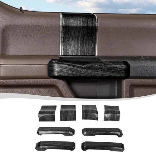 Vista 8 de Voodonala para F-150 2015-2020 Cubiertas de manija interior para puerta de Ford F150 2015-2020 Compatible con Ford F150 F250 F350