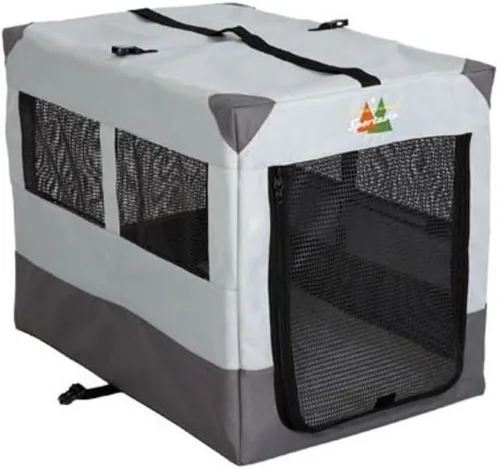 Vista 6 de Jaula tipo carpa portátil MidWest, 42 - pulgadas, Gris