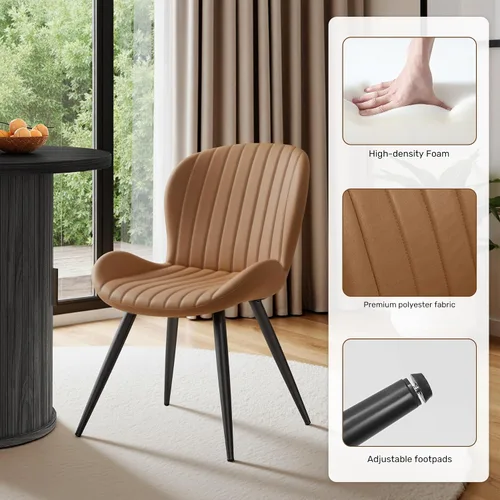 Vista 118 de Miereirl Moderno juego de comedor de 5 piezas para mesa redonda de madera de 4,31.5 pulgadas con estante de almacenamiento semiabierto y puerta