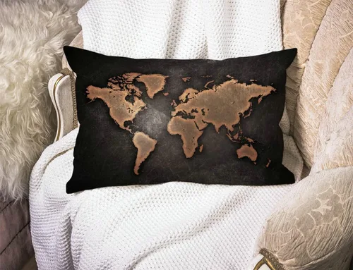 Vista 13 de Fundas de almohada de 12 x 20 pulgadas, decoración rústica de granja, sé feliz, fundas de almohada de algodón y lino, citas inspiracionales con Jcp20