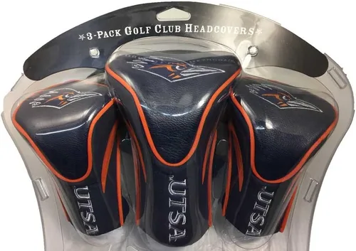 Vista 60 de Team Golf NCAA Numerado 1, 3 y X, se adapta a conductores de gran tamaño, utilidad, clubes de rescate y calles, forro de terciopelo para protección