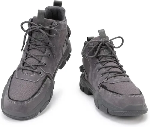 Vista 2 de Fefoe Mens Hiking Shoes Breathable Lightweight Casual Shoes Anti Slip Shock-Absorbing Sneakers Non-Slip Trekking Trails Boots