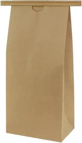 Vista 2 de AwePackage 1/2 Lb (8 oz) Kraft Paper Bag (PLA Liner, 50) Tin Tie Coffee Bag