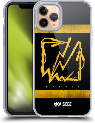 Vista 113 de Head Case Designs Funda de gel con licencia oficial de Tom Clancy's Rainbow Six Siege Bandit Icons [protección de grado militar] compatible