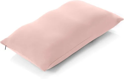 Vista 10 de PILLOWY Almohada de Cama de Microesferas Premium, Mediana Extra Esponjosa pero con Soporte - Sueño Ultra Cómodo con Funda Antienvejecimiento Tipo