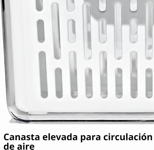 Vista 7 de OXO Good Grips Produce Saver - Contenedor mediano, 13.8 x 7.4 x 4.7 pulgadas, blanco