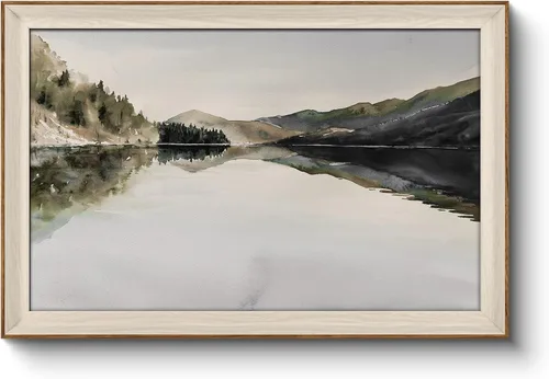 Vista 23 de InSimSea Arte de Pared en Lienzo Enmarcado Decoración de Habitación, Imágenes de Paisaje Costero Clásico para Baño Decoraciones de Pared, Arte