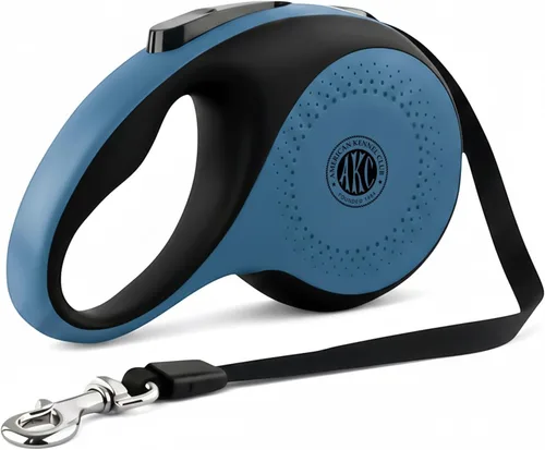 Vista 9 de American Kennel Club Correa retráctil resistente para perro, 16.4 pies, sin enredos, agarre ergonómico, freno de una mano, para perros medianos