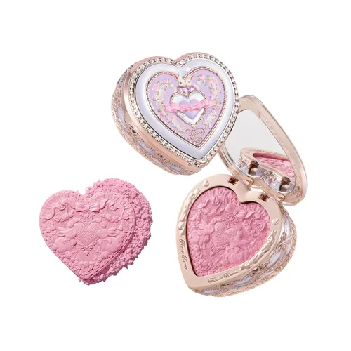 Vista 7 de Flower Knows Bunny Garden Embossed Satin Blush, Talc-Free, Soft Baby Pink 03 Tutú de ballet