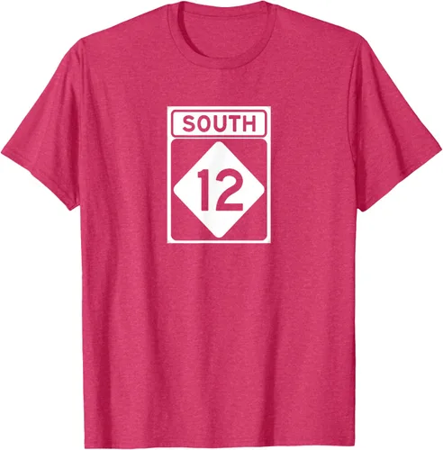 Vista 24 de Highway 12 South NC Outer Banks North Carolina Hwy - Camiseta, Negro, S