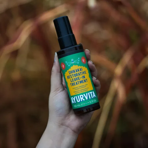 Vista 7 de Acondicionador sin enjuague para mujeres y hombres, tratamiento de reparación ayurvédico para cabello seco dañado, acondicionador profundo, spray