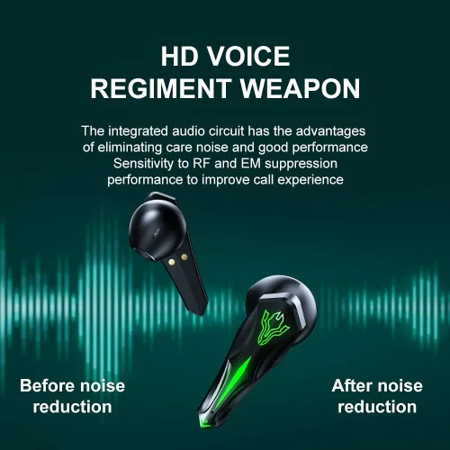 Vista 3 de ELEWealth Auriculares Bluetooth 5.1 inalámbricos para entrenamientohogaroficina, carga tipo C, IPX7 impermeable, HD estéreo con cancelación