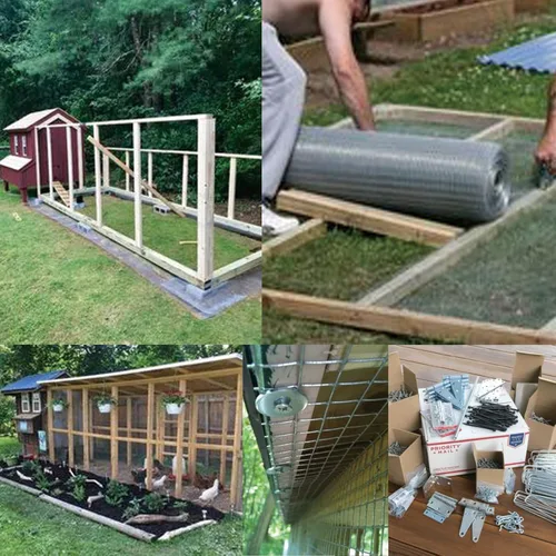 Vista 3 de Paño de hardware de 24 "x 100 'Malla de 1/4 "Calibre 23 - Inmersión en caliente galvanizada después de soldar-Valla de alambre de pollo Rollo