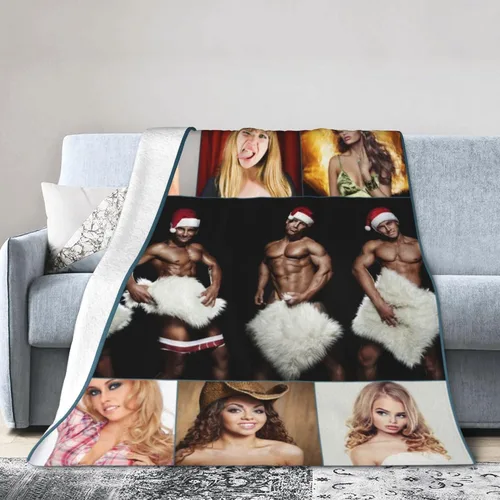 Vista 7 de Manta personalizada con foto y texto personalizado, manta para papá con imágenes de regalo para bebés, amigos, amantes y mascotas, manta