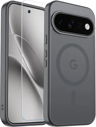 Vista 141 de SUPFINE Funda magnética para Google Pixel 10 Pro XL con protector de pantalla (imanes integrados) (protección contra caídas de grado militar)