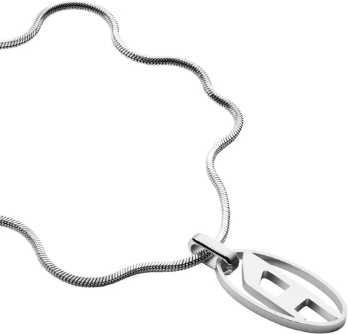 Vista 2 de Diesel Collar con colgante de acero inoxidable para todo género