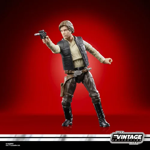 Vista 9 de STAR WARS La colección Vintage Han Solo, Figura de acción de 3.75 pulgadas de la película "El retorno del Jedi" 40 aniversario, para niños a partir