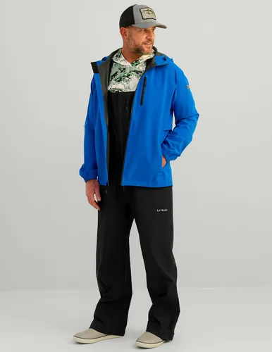 Vista 2 de HUK Overol de pesca para hombre, resistente al viento y al agua