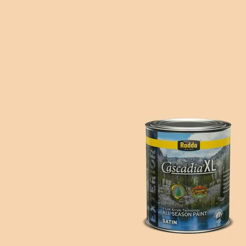 Vista 285 de Rodda Paint CASCADIA ZERO - Pintura plana e imprimación para interiores en uno, cuarto de galón, crema de ballet