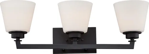 Vista 8 de NUVO 60/5457 Mini colgante de una luz, Pwt, Nckl, B/S, Slvr