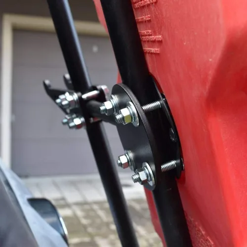 Vista 3 de Soporte de montaje para Rotopax muy resistente. Placa de apoyo y accesorios