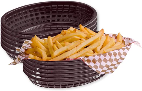 Vista 7 de TableCraft Products C1079BK - Cesta grande para efectivo y transporte, grande, color negro (paquete de 12)