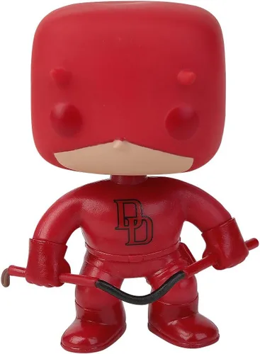 Vista 2 de Funko Pop Marvel Daredevil - Figura exclusiva de vinilo Bobblehead