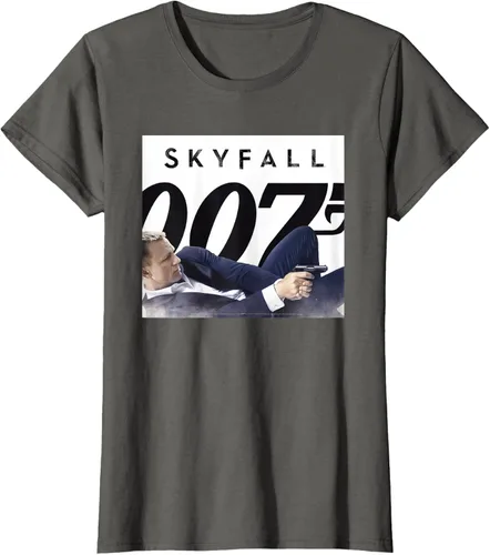 Vista 7 de Official James Bond 007 Camiseta Skyfall, Negro