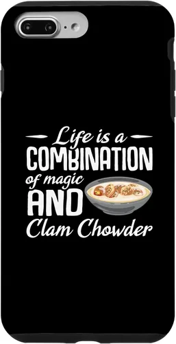 Vista 12 de iPhone 16 Life is a combination of magic and Clam Chowder Case