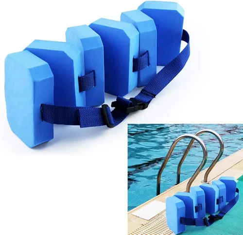 Vista 3 de Firlar Cinturón de natación, equipo de ejercicio acuático, espuma EVA, auxiliar, ejercicio acuático, entrenamiento de natación, cinturón