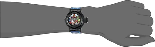Vista 3 de Marvel AVG3516 Reloj analógico de cuarzo azul para niños Negro - Digital