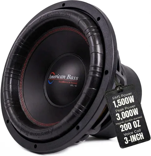Vista 10 de American Bass XFL1022 10 Wooofer 2ohm 220oz Imán 2000w Max