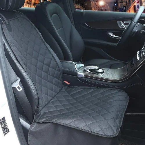 Vista 2 de AsFrost Funda de asiento para perros, camiones, SUV, gruesa 600D, resistente al agua y al desgaste, duradera, antideslizante, convertible