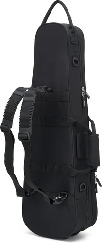 Vista 4 de Protec MAX 4/4, funda para violín oblongo, color negro, Negro