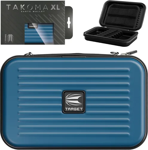 Vista 11 de Target Darts Takoma XL - Estuche tipo cartera para dardos, Negro - Capacidad para 6 dardos, Soporte protector de EVA con bolsas de doble cierre