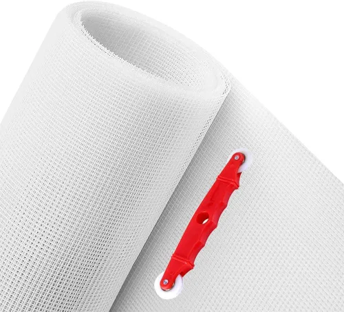 Vista 8 de SKYPRO Reemplazo de pantalla de ventana – Malla de nailon ajustable personalizada – Rollo de pantalla para puertas de ventanas y pantalla de patio